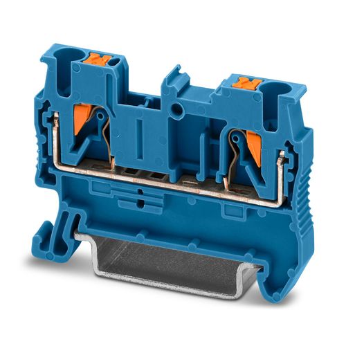 Borne de Paso, PT 2,5 BU 30A,0.14-4mm2(26-12 AWG), PUSH-IN, A=5.2mm