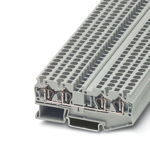 Borne de Paso, ST 4-QUATTRO 40A, 0.08-6mm2(28-10 AWG), RESORTE, A=6.2mm