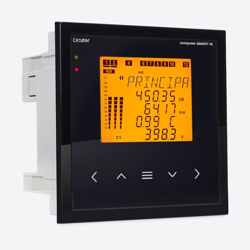 Regulador de Energía Reactiva Computer Smart III 12, 100-520Vac, RS-485, 12 pasos, R13862