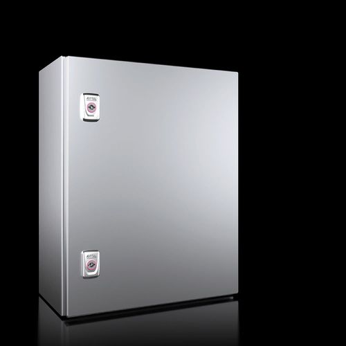 AX Armario compacto, An.Al.Pr.: 400x500x210mm, Acero Inox AISI 304, C/Placa, IP66/NEMA4X, 1 Pta.