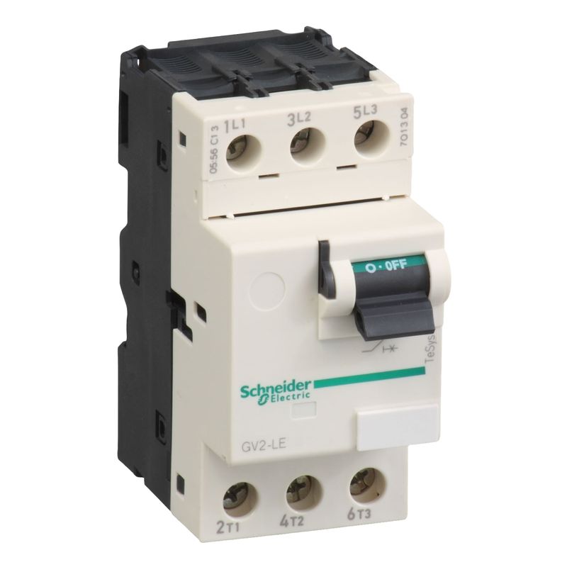 GUARDAMOTOR-MAGNETICO-3-X-6.3A-100KA-GV2LE10