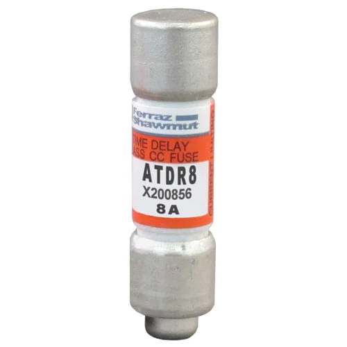 Fusible ATDR Amp-Trap 2000® con retardo de tiempo Clase CC 600V 8A - ATDR8