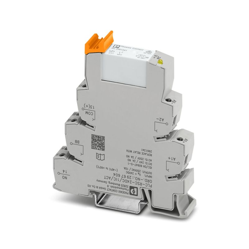 Modulo-Rele---Base-PLC-RSC-24DC-1IC-AC--B-24VDC-O-12-250VAC-DC-130A-1NA