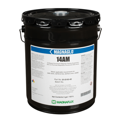 01-0145-40, 14AM 5 GAL / 18,9 L. CONTAINER, MAGNAFLUX