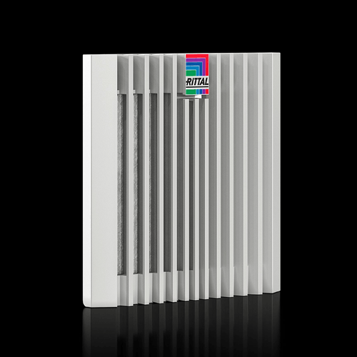 Rejilla de salida Blue e+ con filtro, An.xAl.: 148,5 x 148,5 mm, RAL 7035