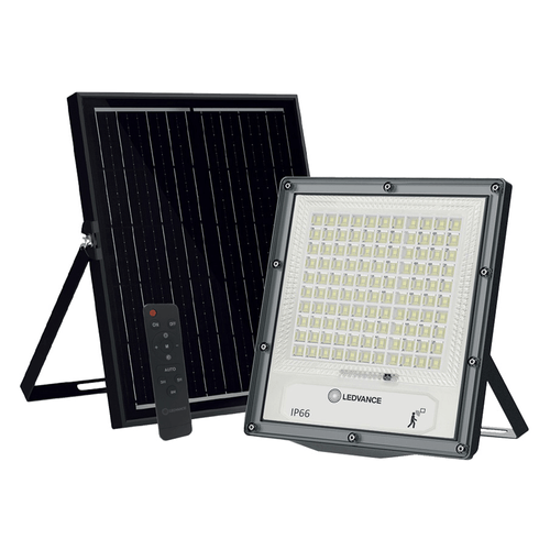 LEDVANCE SOLAR FLOODLIGHT 25W 4500LM 6500K 90° IP66 IK08 EQH240W - 7022218 - LEDVANCE